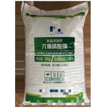 Food Grade 68% Sodium Hexametaphosphate SHMP For Juice